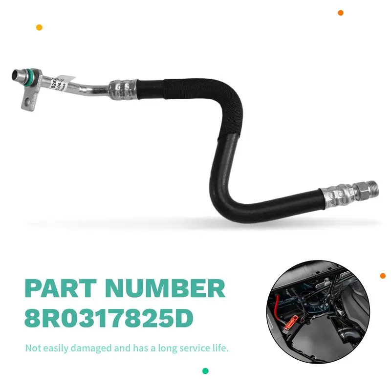 Practical For Q5 8RB Quattro 2.0T 8R0317825D Auto Transmission Oil Cooler Line Replacement Part New
