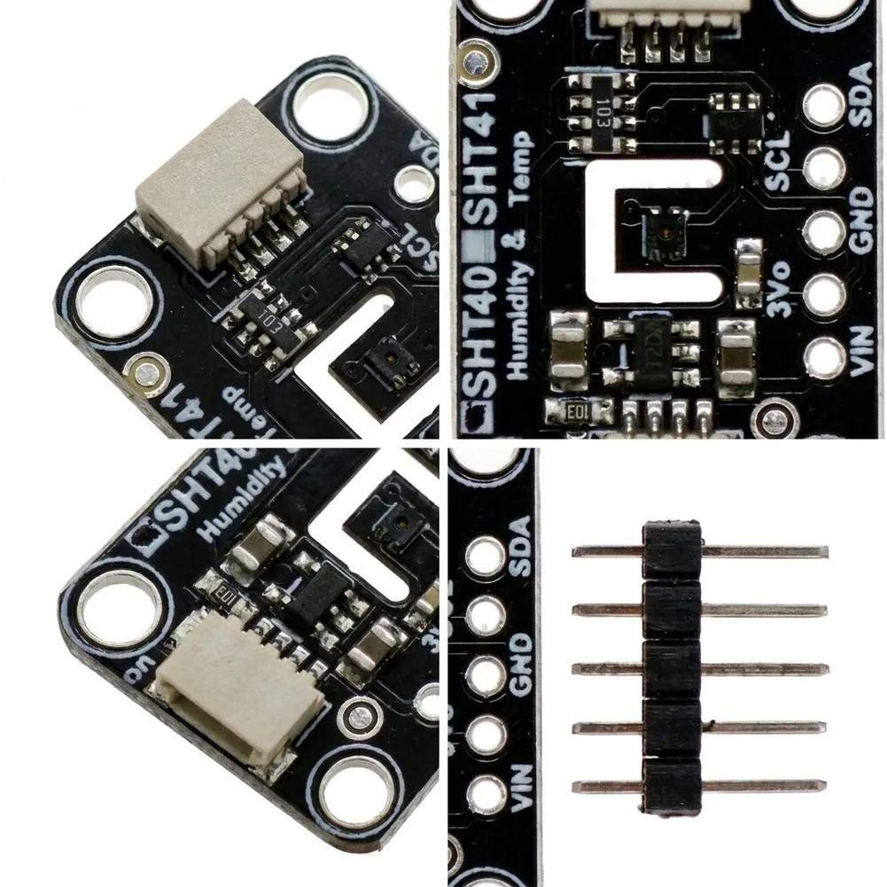 2pcs SHT40 Sensor Modules with Robust Signal Integrity and Noise Immunity for Reliable Data Acquisition in Noisy Environments
