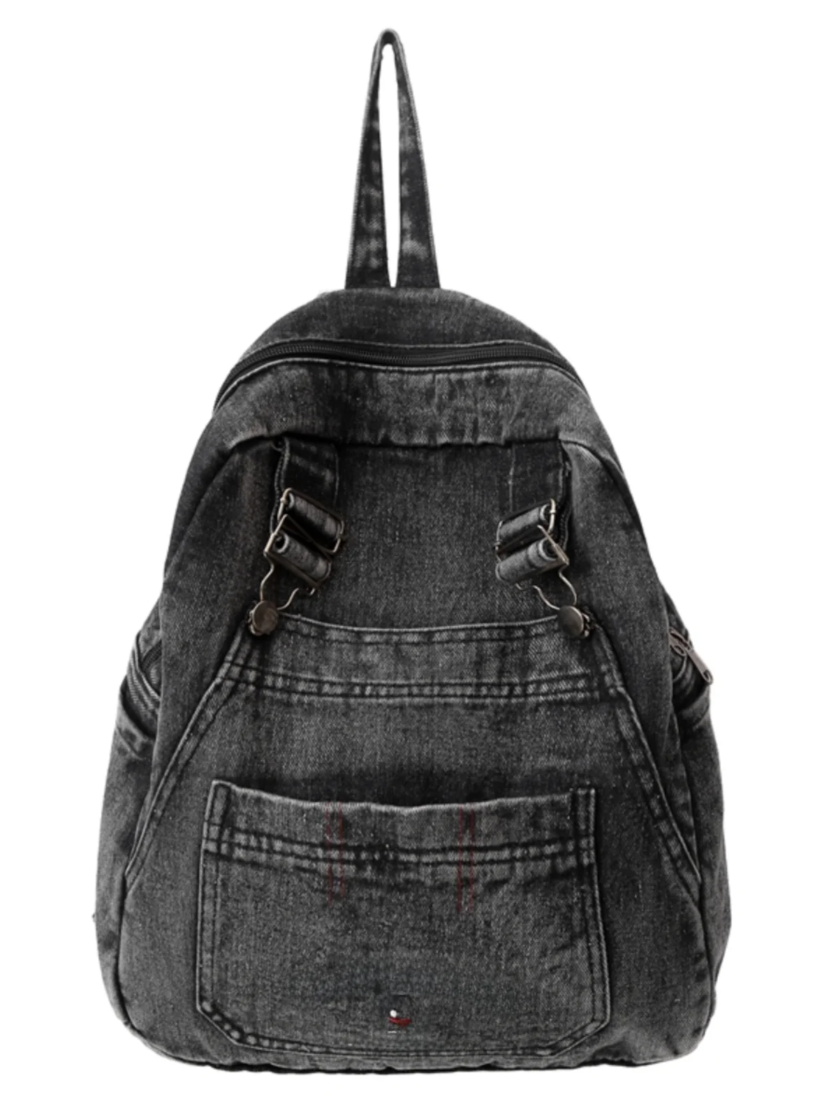 Borsa a tracolla da viaggio leggera da donna Bapa in denim casual Borsa per libri per studenti delle scuole medie delle scuole superiori Tour all'aperto F...