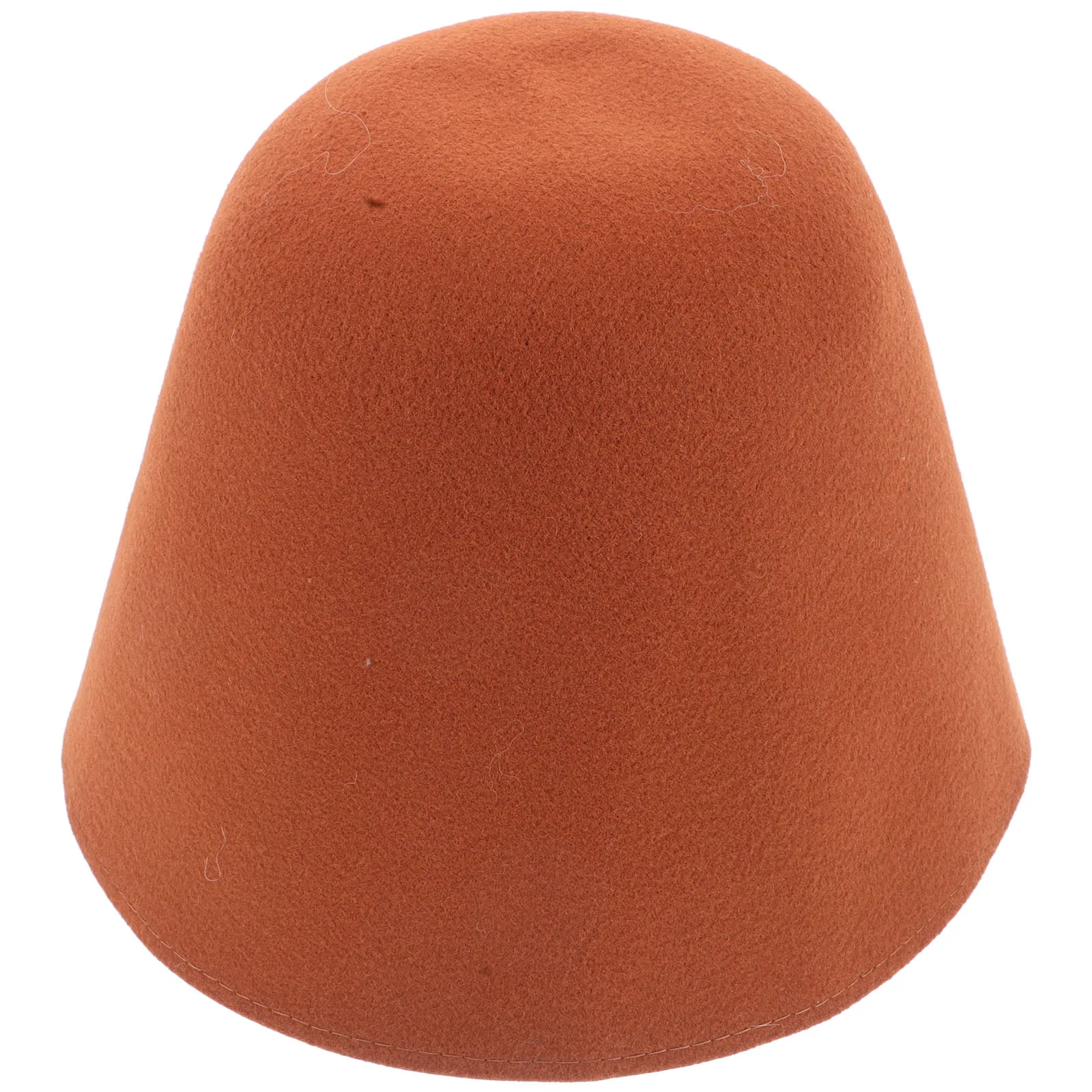 

Sauna Bucket Absorbent Cap Bath Accessories Lightweight Felt Material Versatile Sauna Steam Room Outdoor Wind Rain