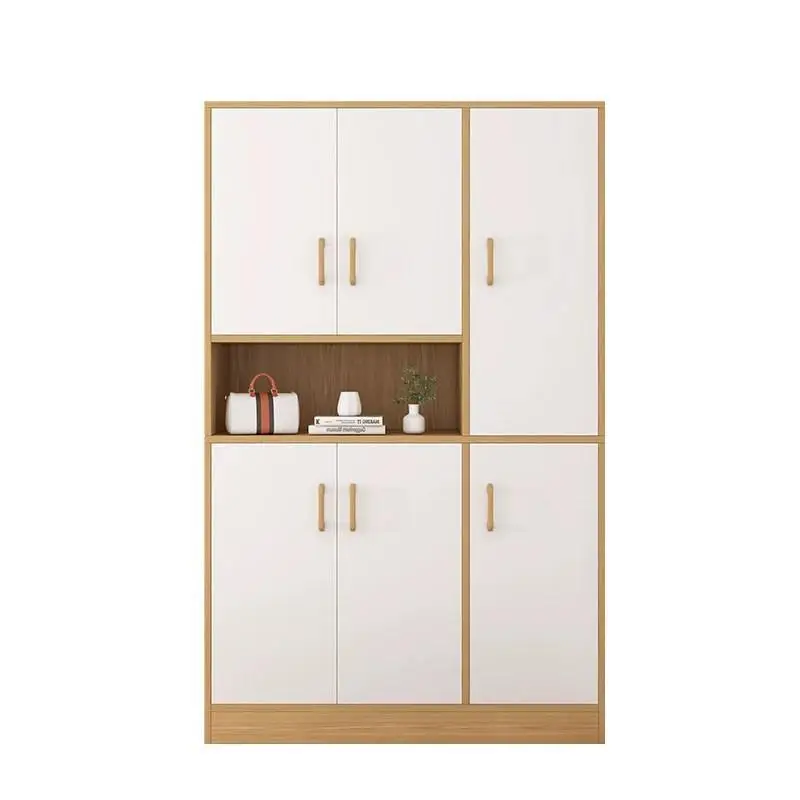 خزانة خذاء طويلة المدخل الشمال الحديثة الأبيض الفاخرة تخزين خزانة خذاء المنظمون شقق Meuble Chaussure الأثاث