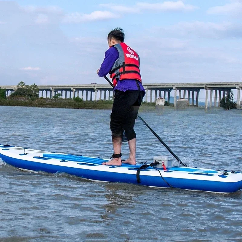 

Remote Control Electric Propeller Rowing Boat Canoes Carbon Fiber Paddle Rechargable Electric Motor