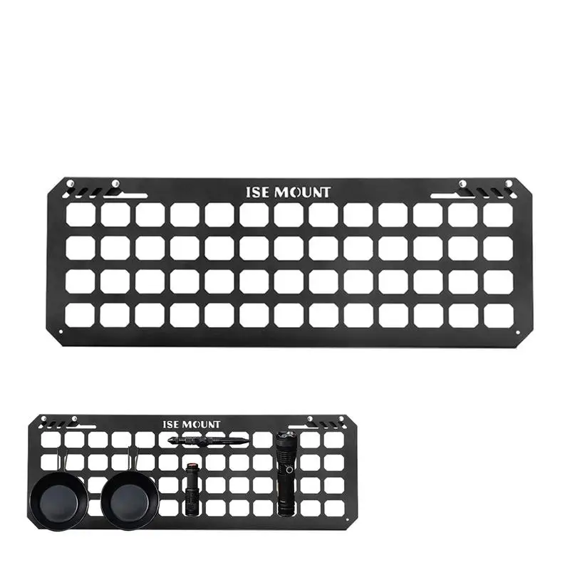 

Стеллаж для хранения для кемпинга на открытом воздухе, пикника, сетчатые панели для хранения, посуда для кемпинга, стеллаж для хранения чашек, панели для хранения