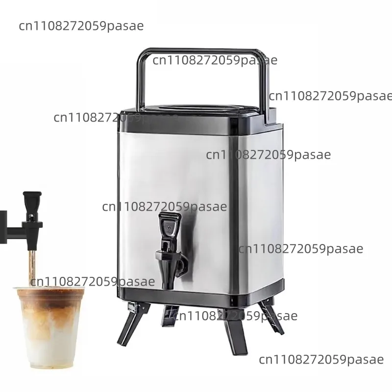 6L food grade water tank hot and cold 6L 8L 10L 12L thermal insulation beverage dispenser square temperature display coffee milk