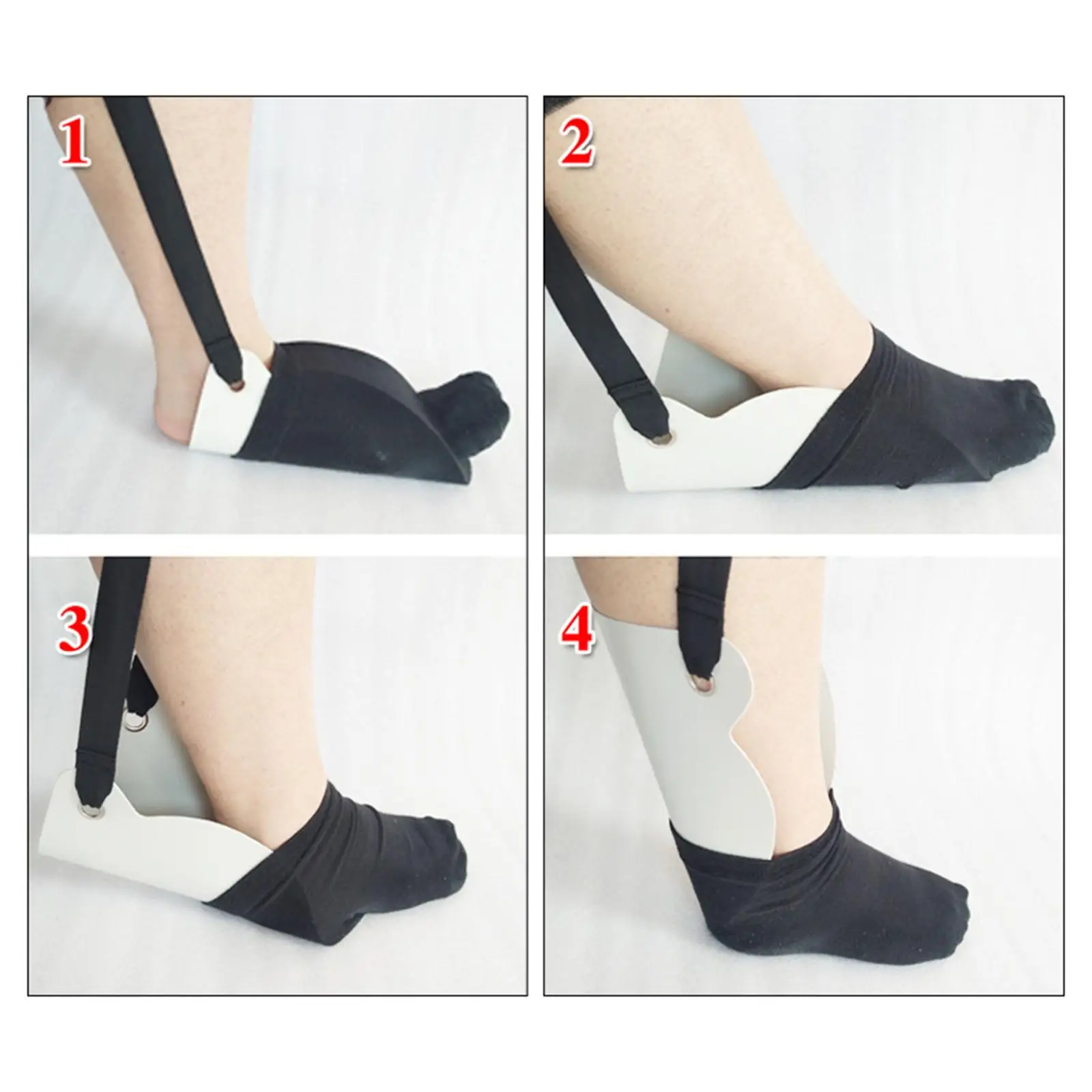 Sock Puller Helper Aid Avoid Blending Assist Device Stocking Plastic Slider