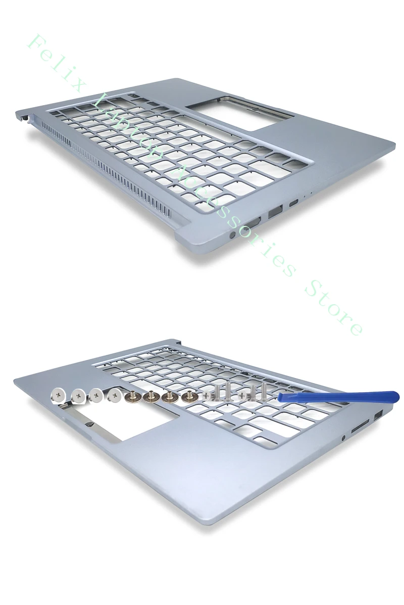 Imagem -06 - Estojo Lcd Superior e Inferior para Asus Novo Palmrest Bottom Case Superior e Inferior Adol14fa X403 X403j X403f S403f A403f