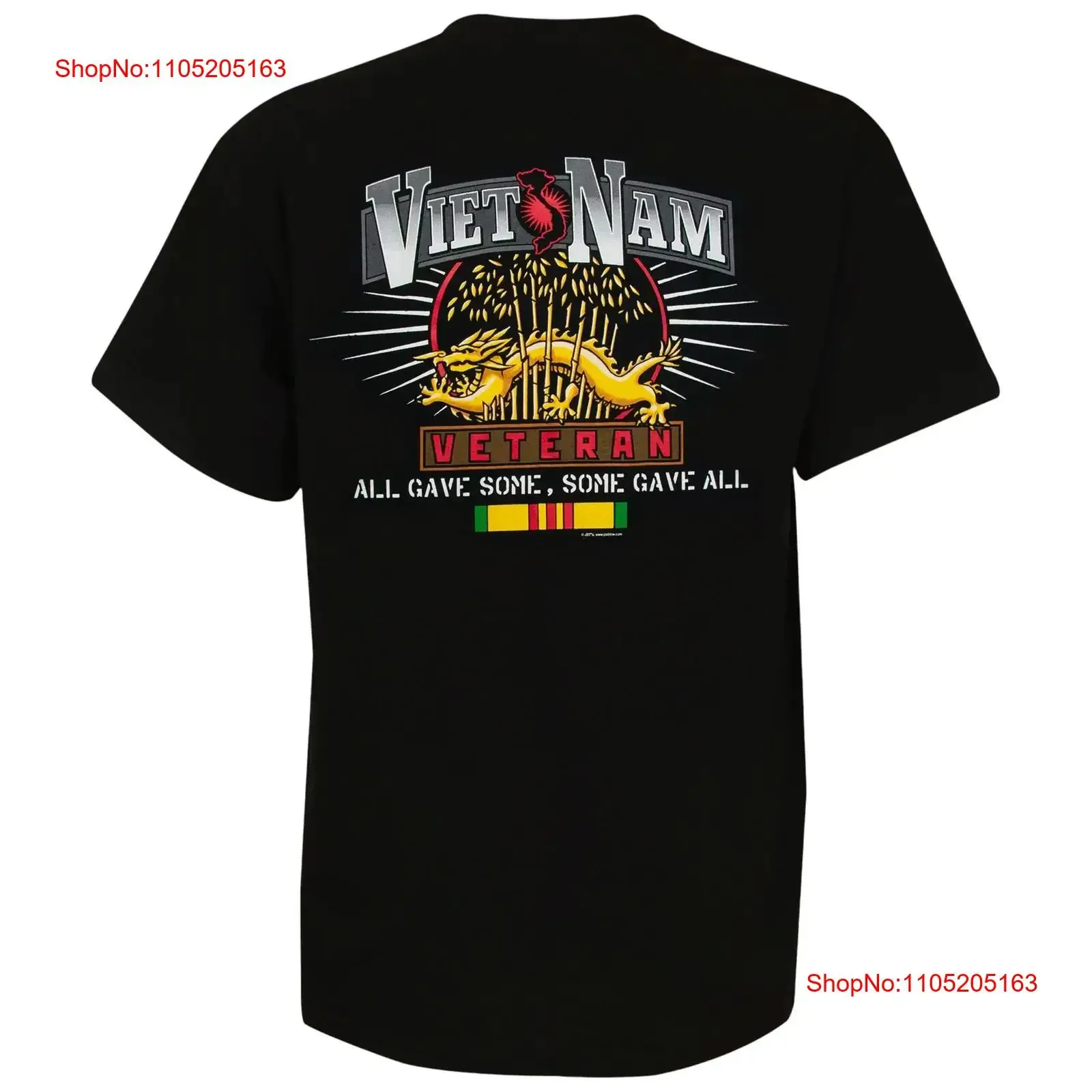 Vietnam Veteran ALL GAVE SOME Men's Cotton T Shirt in Black XL vintage Washed Top For Everyday Wear homme fashion Unisex Soft