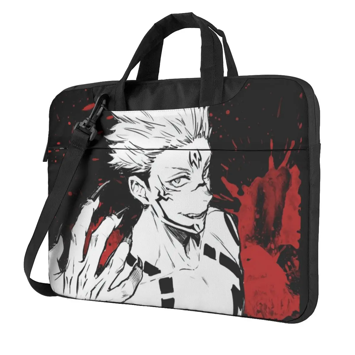 Cartoon Laptop Bag Anime Bloody For Macbook Air Pro HP Huawei Microsoft Kawaii Shockproof Case15.6 Pouch