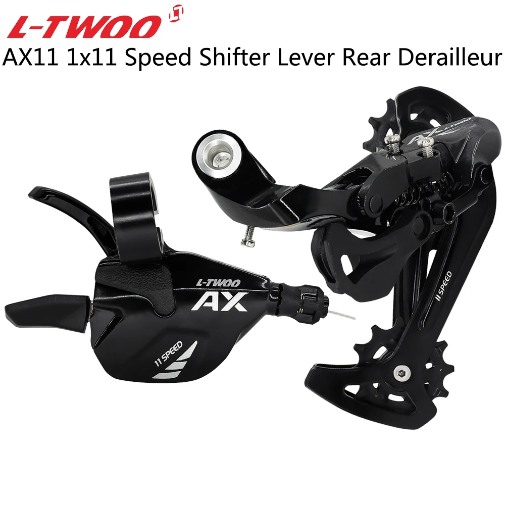 LTWOO AX 1x11 Speed Derailleur Right Shifter Lever Long Cage Rear Derailleur for MTB Bike 42T/46T/50T/52T 11v for Shimano