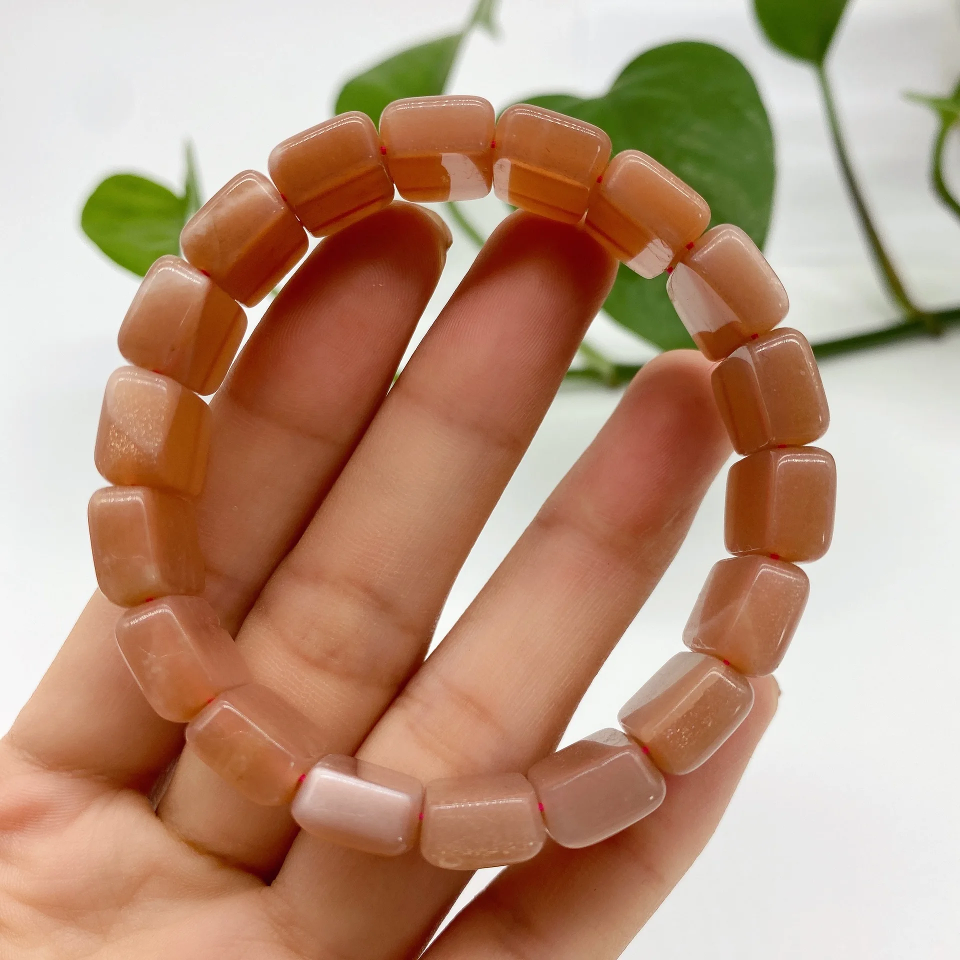 Natural crystal hand string full color sunstone hand row male and female couples birthday gift