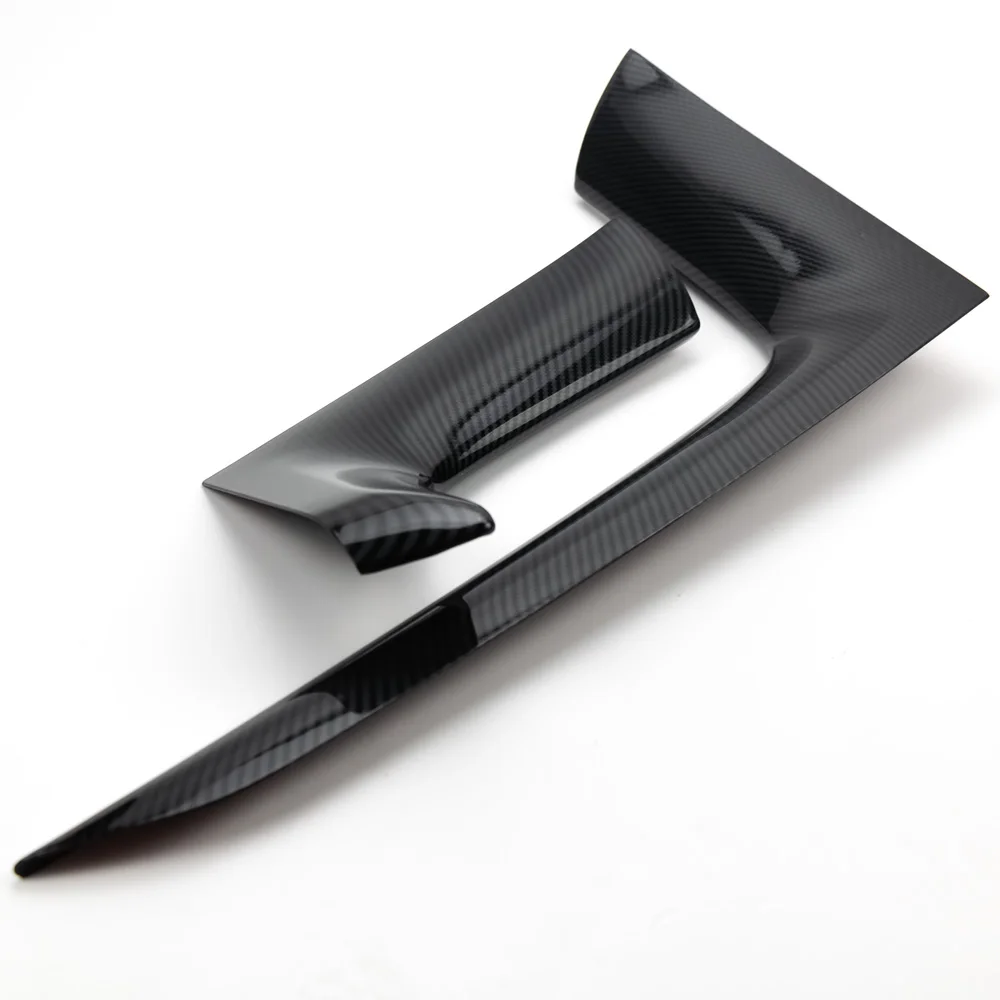 

2pcs Center Console Decorative Trim ABS Carbon Fiber Color for Mazda BT-50 BT50 2010-2013 2014 2015 2016 2017 2018 2019 2020