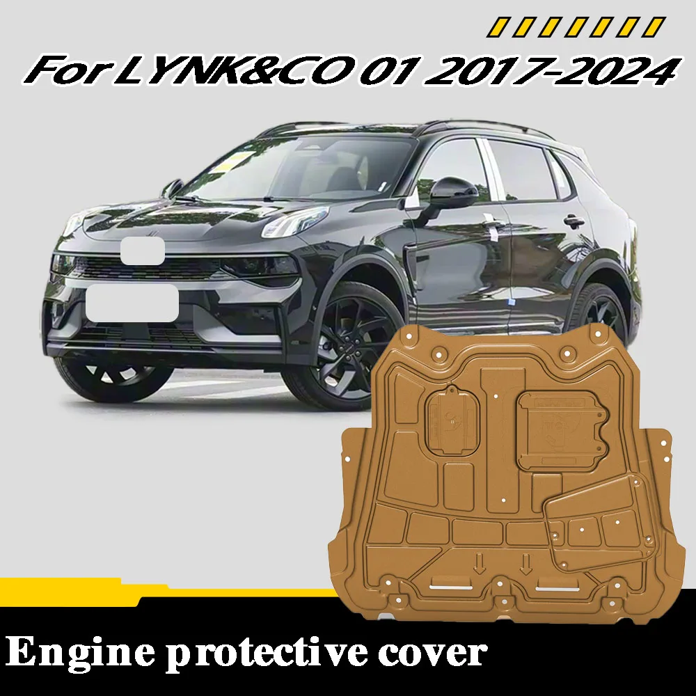 

Vehicle - Specific Splash - Proof Durable Sturdy Engine Undercover And Lower Mudguard For LYNK&CO 01 2017-2024 2.0T