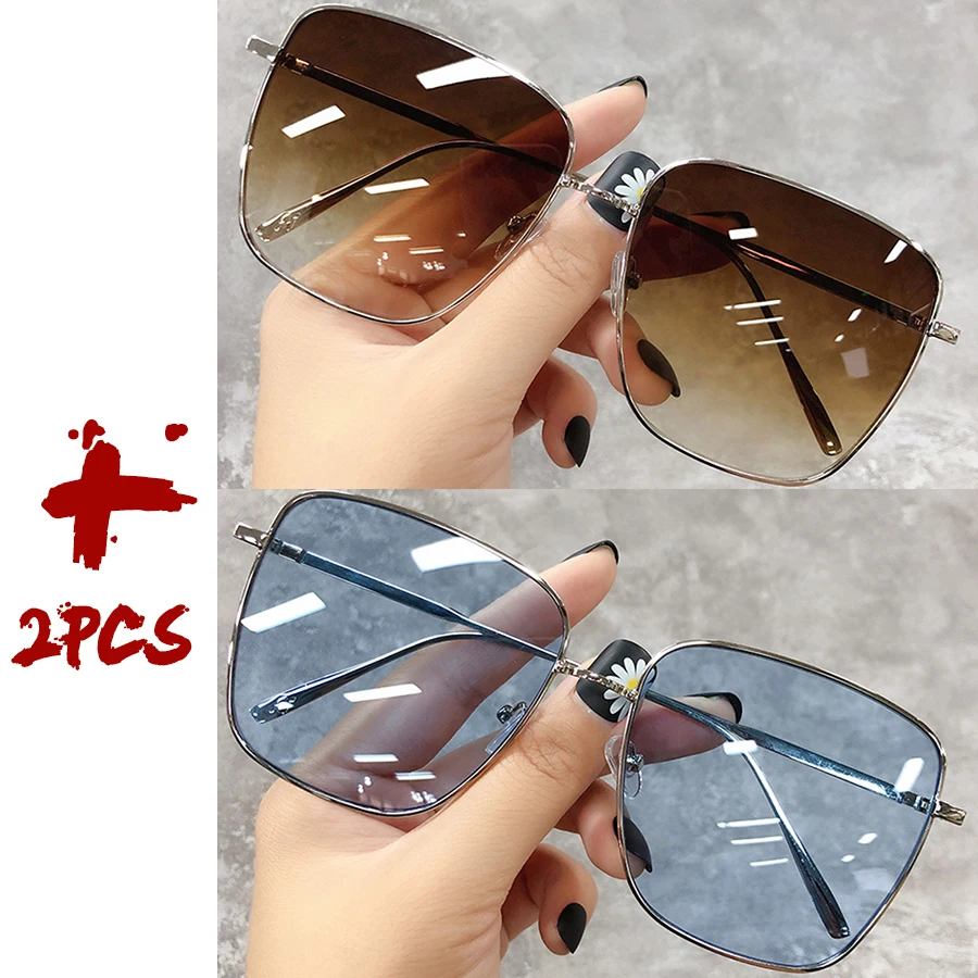 Sonnenbrille Frauen Luxus Platz Männer Fahren Reise Marke Design Gradienten Vintage Sonnenbrille Weibliche Unisex Retro Oculos Neue 2026 – Detail 20