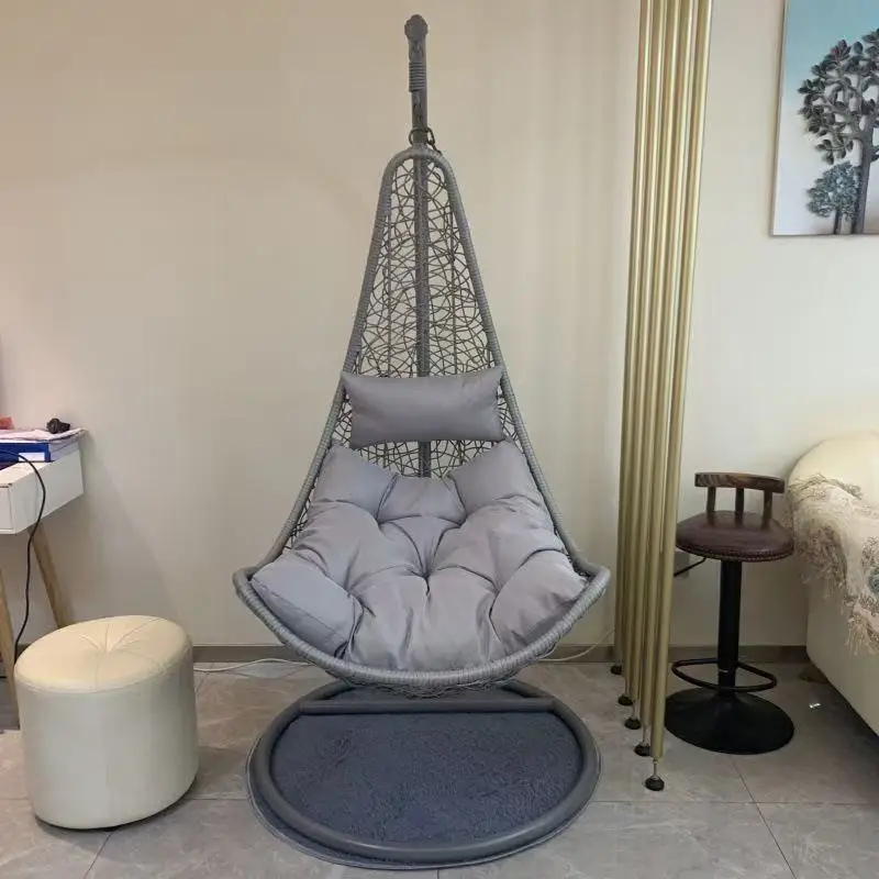 195X120X105CM Hanging Basket Chair Swing Cradle Adult Bird's Nest Balcony Bedroom Rattan Chair Leisure Small Hanging Chair