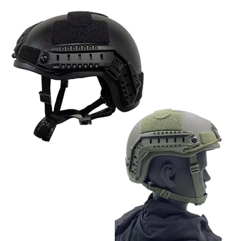 Ballistic Ach Hoge Gesneden Tactische Helm Bulletproof Body Armor Aramid Core Helm Helm Nij Iiia Mich Fast 2000B Helm