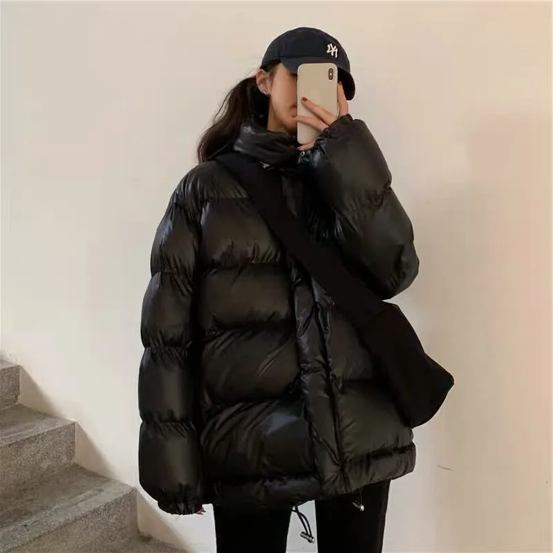 ZOUXO Autumn Winter Coat Women Large Size Loose Thicken Warm Bread Coat 2022 New Fashion Korean Style Padded Jacket