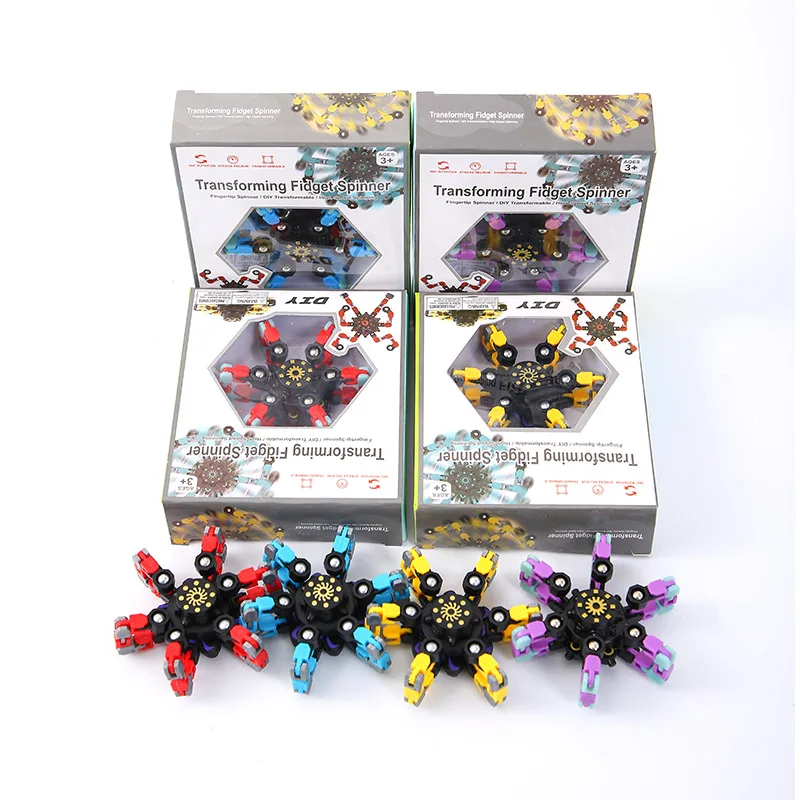 Removable Fingertip Gyroscope Rotating Prop Portable DIY Removable Stress Relieving Artifact Anti Anxiety Relaxation Small Gift
