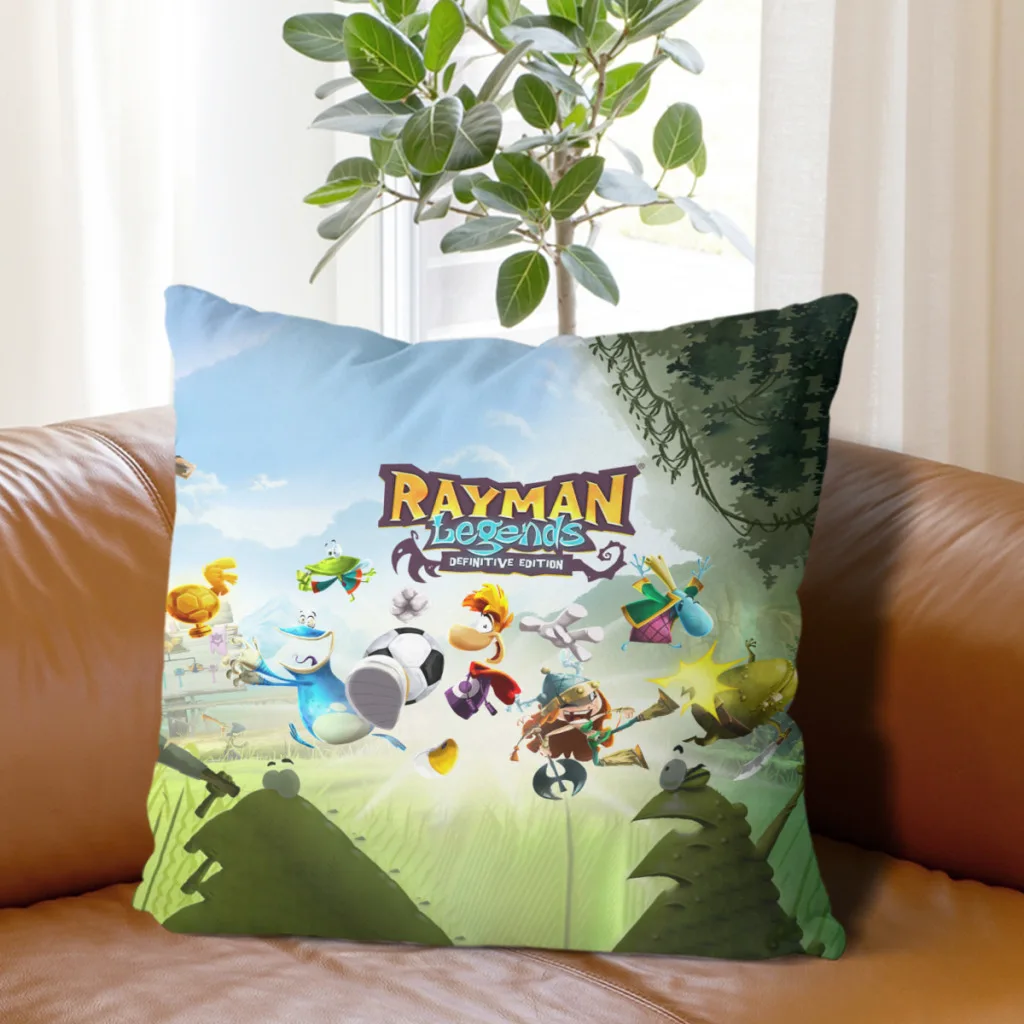 غطاء وسادة مع جلد الخوخ لأريكة غرفة المعيشة ، 45x45 ، شخصيات كارتونية ، لعبة ، للمنزل ، غرفة النوم