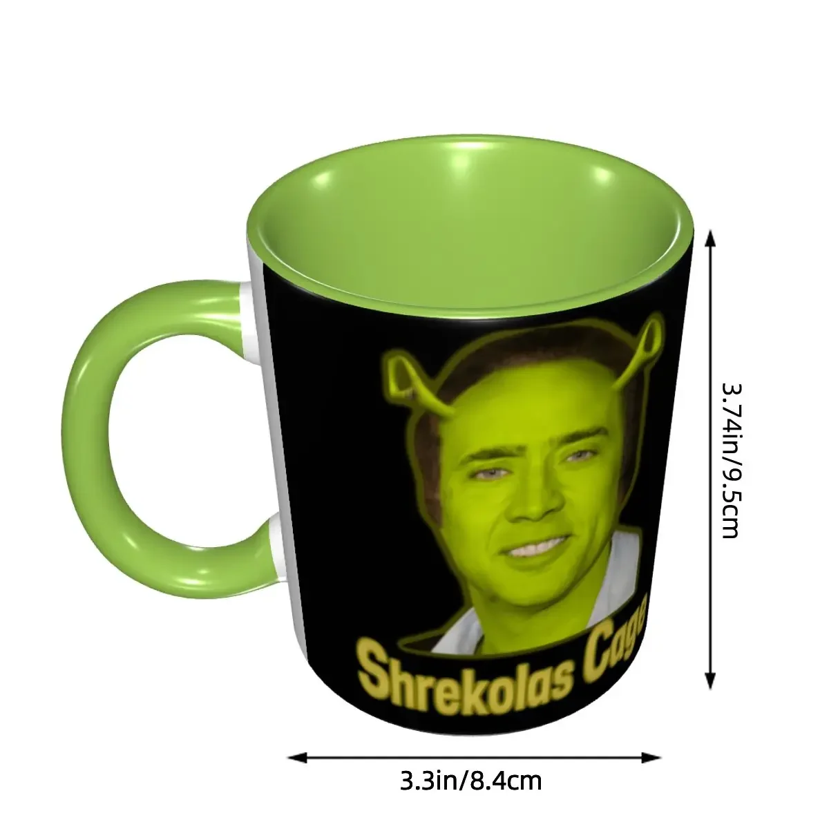 Nicolas Cage Funny Meme Coffee Mug DIY Personalized Ceramic Mug Cup Creative Present