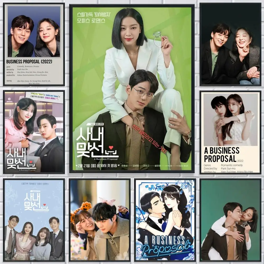 

A Business Proposal TV Poster HD Print Personalized Canvas Wall Mural Art Poster Photos for Living Room Home Decor