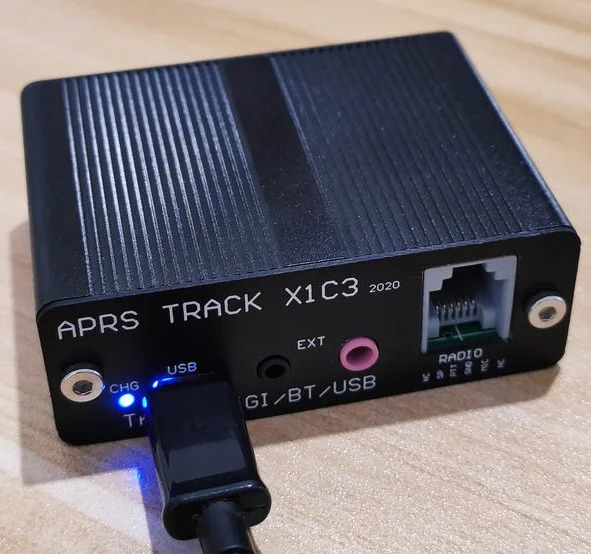 APRS 51 TRACK DIGI USB X1C-3 Plug and Play For Radio with GPS +Battery