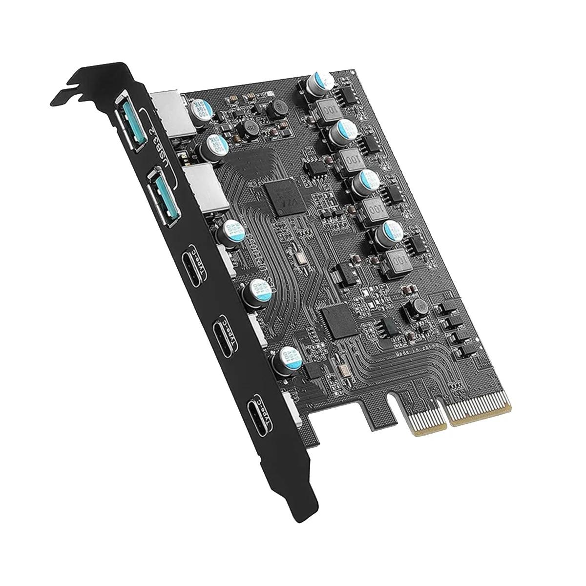 

Плата расширения PCIe на USB 3,2 Gen 2, плата расширения PCI Express, плата расширения PCI-E для ПК Windows 10/8/7 и MAC