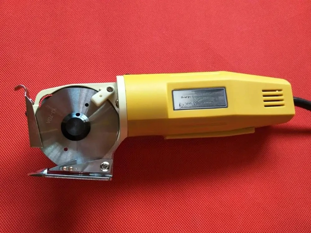 YJ-70A type Blade Diameter 70mm ,Electric Cloth Cutter Fabric Round Knife Cutting Machine Top Quality