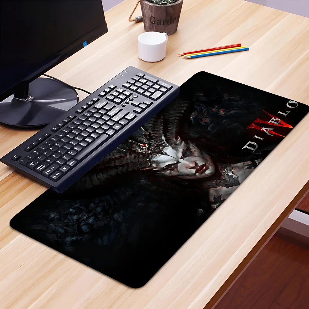 D-Diablo 4 Non-slip Mouse Pad Suitable For Office Computers Laptops E-sports Game Desk Mats XXL Keyboard