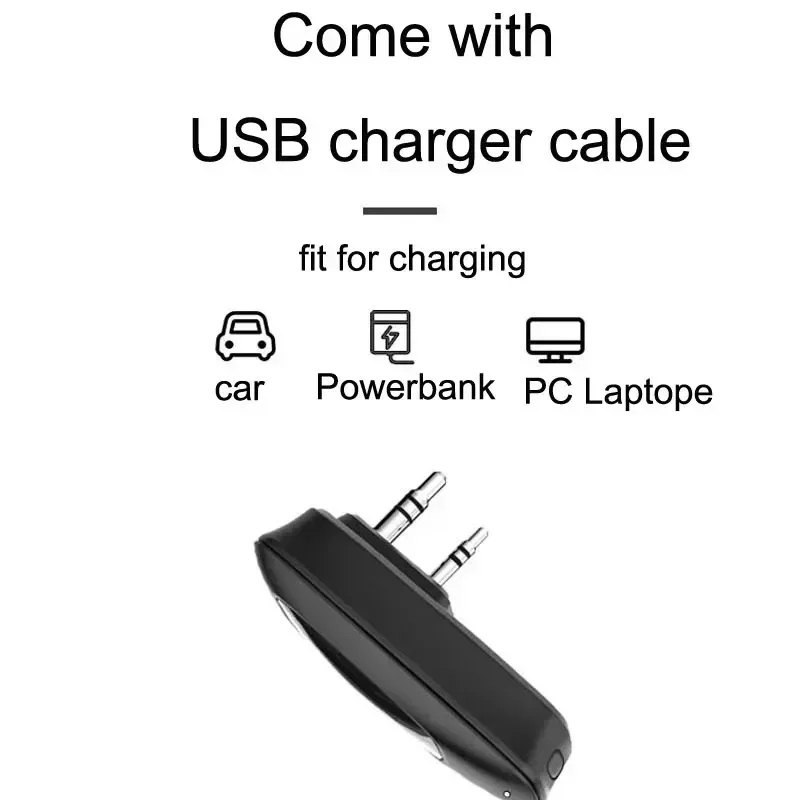 Baofeng Walkie-Talkies Wireless Bluetooth Programming Adapter Connector with USB Charger Cable for Baofeng UV-5R UV-82 777S 888S