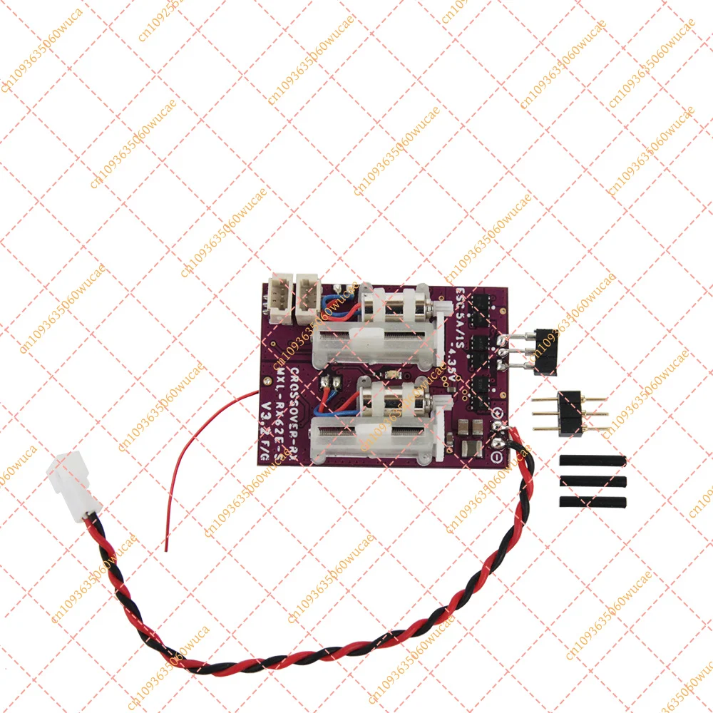 1S Micro RC Airplane Receiver MXL RX62E, Spektrum Futaba FrSky FlySky Compatible, 5A Brushless ESC