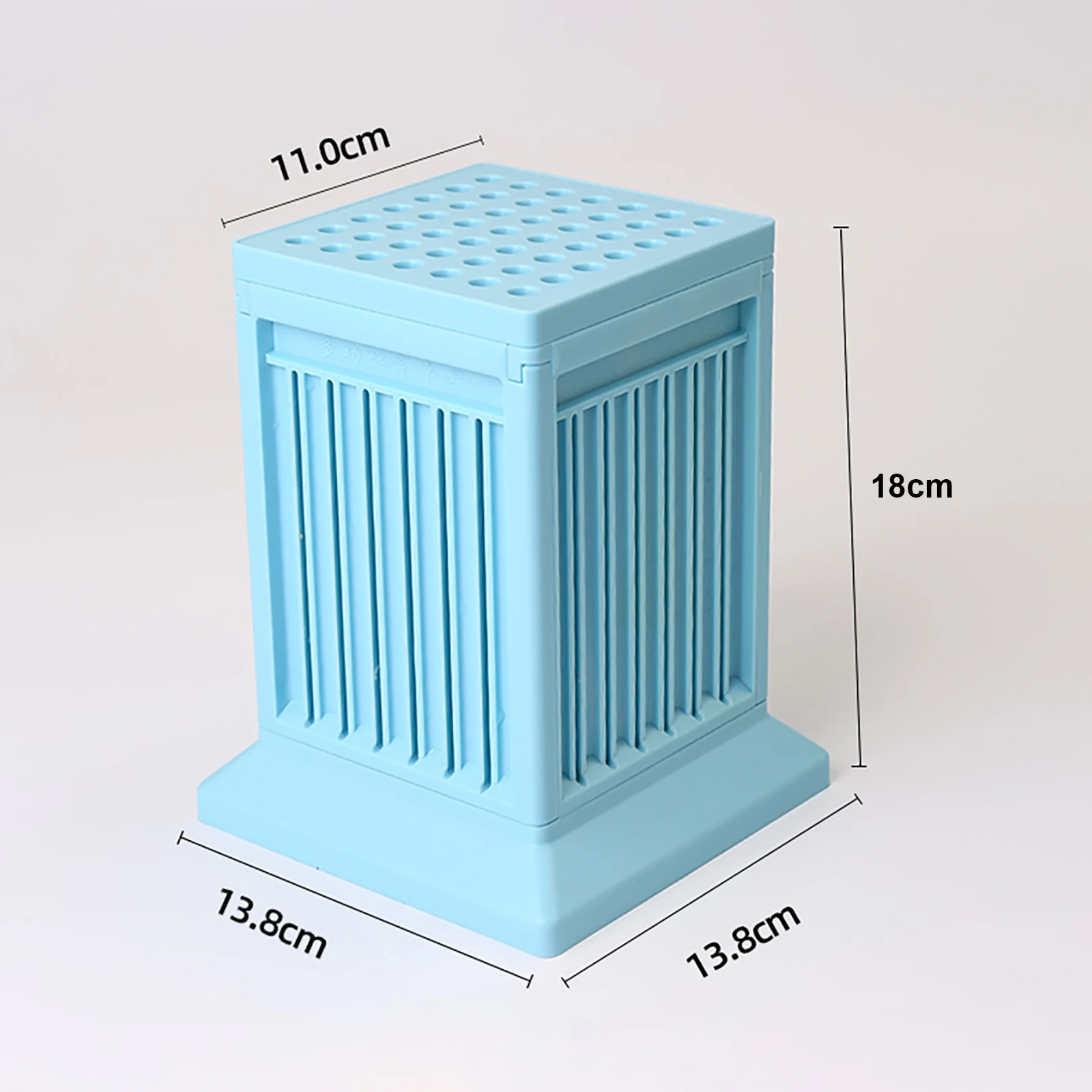 49 Holes Barbecue Stringer Box Portable BBQ Skewer Maker Tool Multifunction Meat Skewer Maker Box for Camping Barbecue