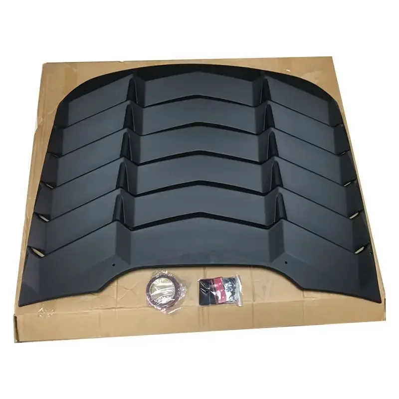 Sports car louvers rear window windshield decoration modification accessories