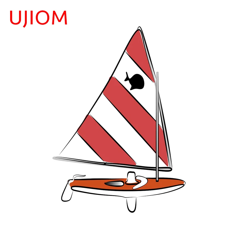 UJIOM Sunfish Solo Wall Sticker Creative Bookshelf Computer Case Cupboard Sunscreen Vinyl Decal Self-adhesive Bedroom Mural