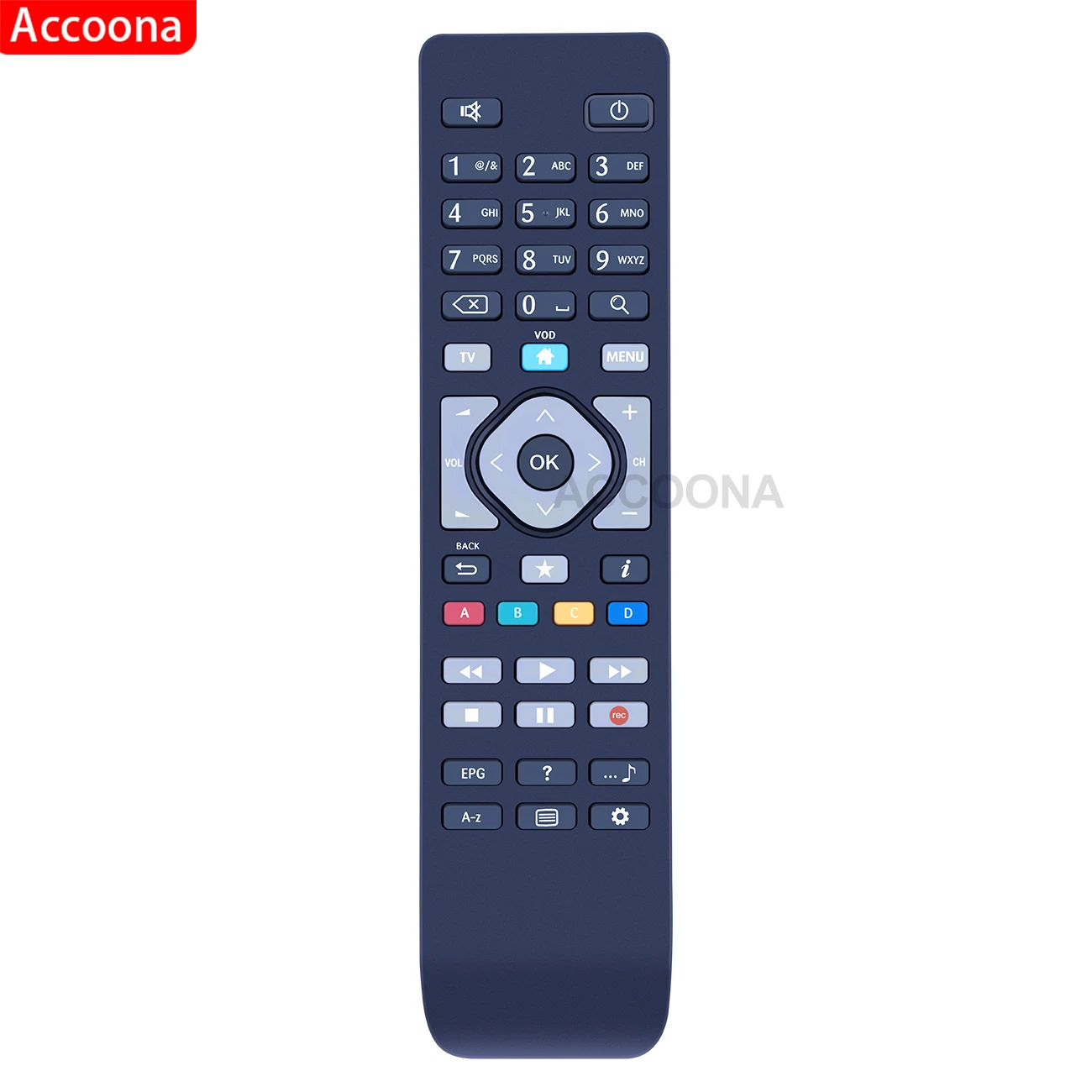 Controle remoto para Telekom, STB-IPTV, Kaon TV, TV Box, RC2764526, 01B