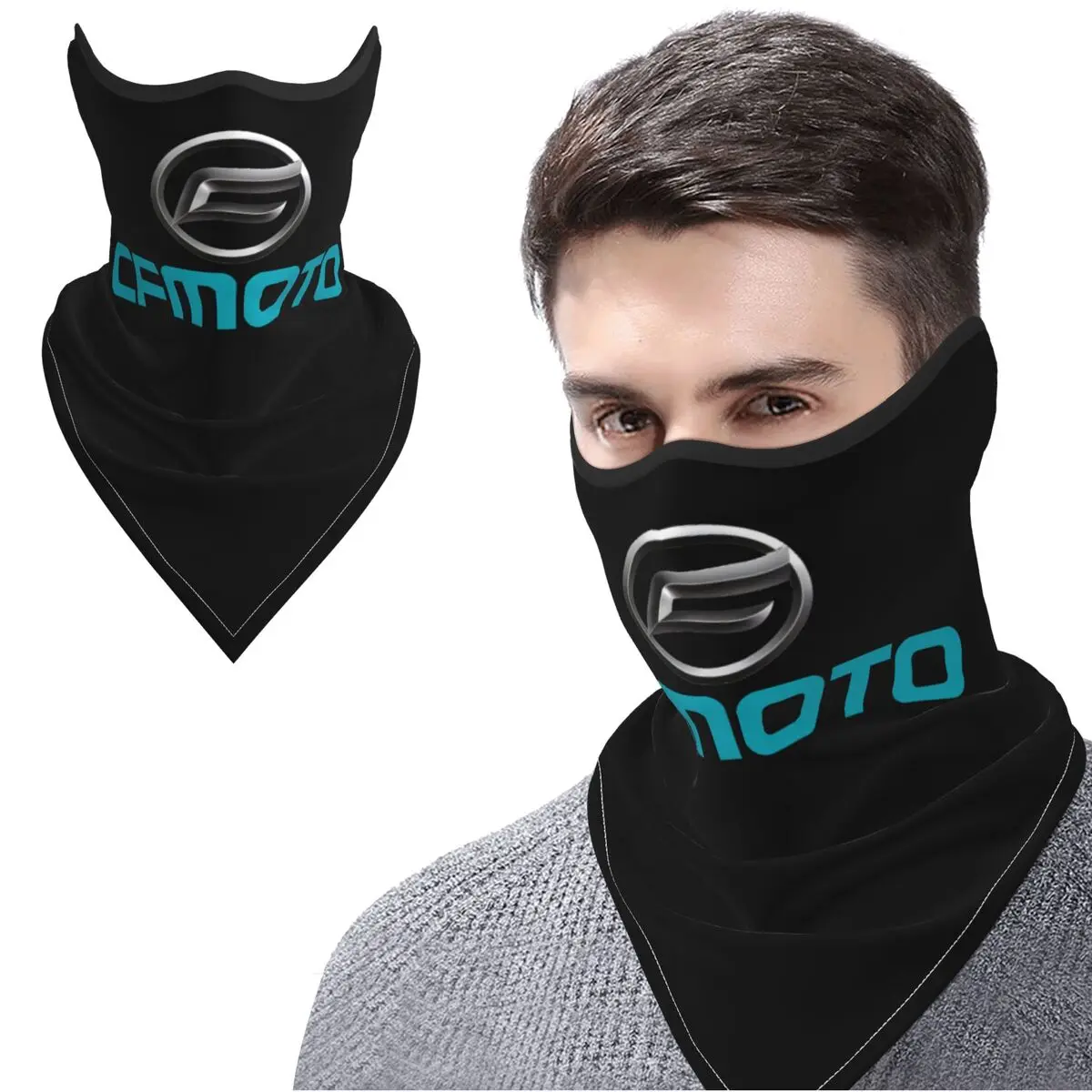 CFMotos Motorcycle Neck Gaiter Cooling Bandana for Outdoor Sports Sun Protection Headwrap Scarf Quick-Drying