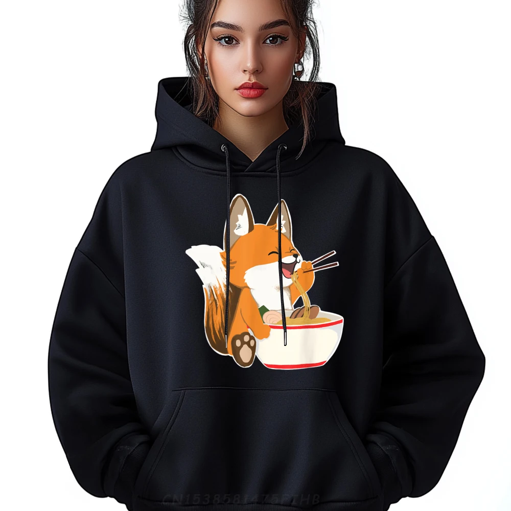 

Ramen Fox Zookeeper Wildlife Lover Graphic Tee Hoodie Funny Pullover Hoodies 4th Of July Christmas Sweater