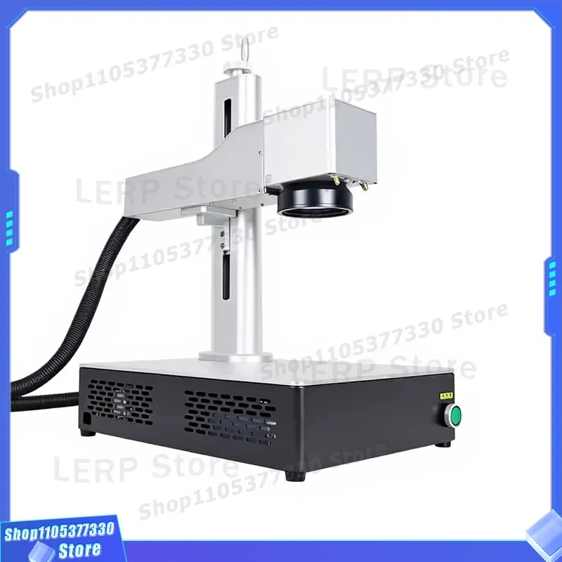 Portable Mini Metal Engraving Machine Air Cooled High Precision 0.001mm Accuracy Compact 11kg Device for DIY Craft Jewelry