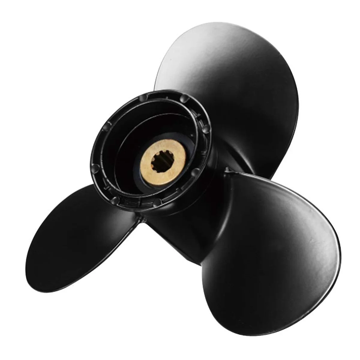 

A77Q-Outboard Propeller 9 1/4X10 58100-93733-019 for 8 9.9 15 20 Motor, 3 Blade, 10 Spline, Marine