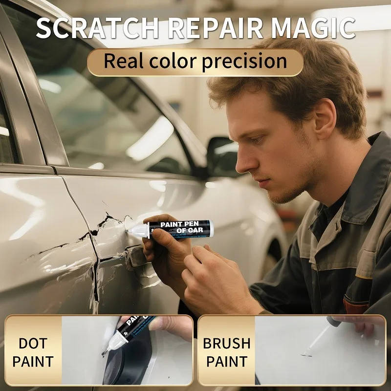 3pcs Car Scratch Repair Pens-Easy Repair for Automotive Paint and Fixing Car Paint, Durable ABS Material, Vibrant Color