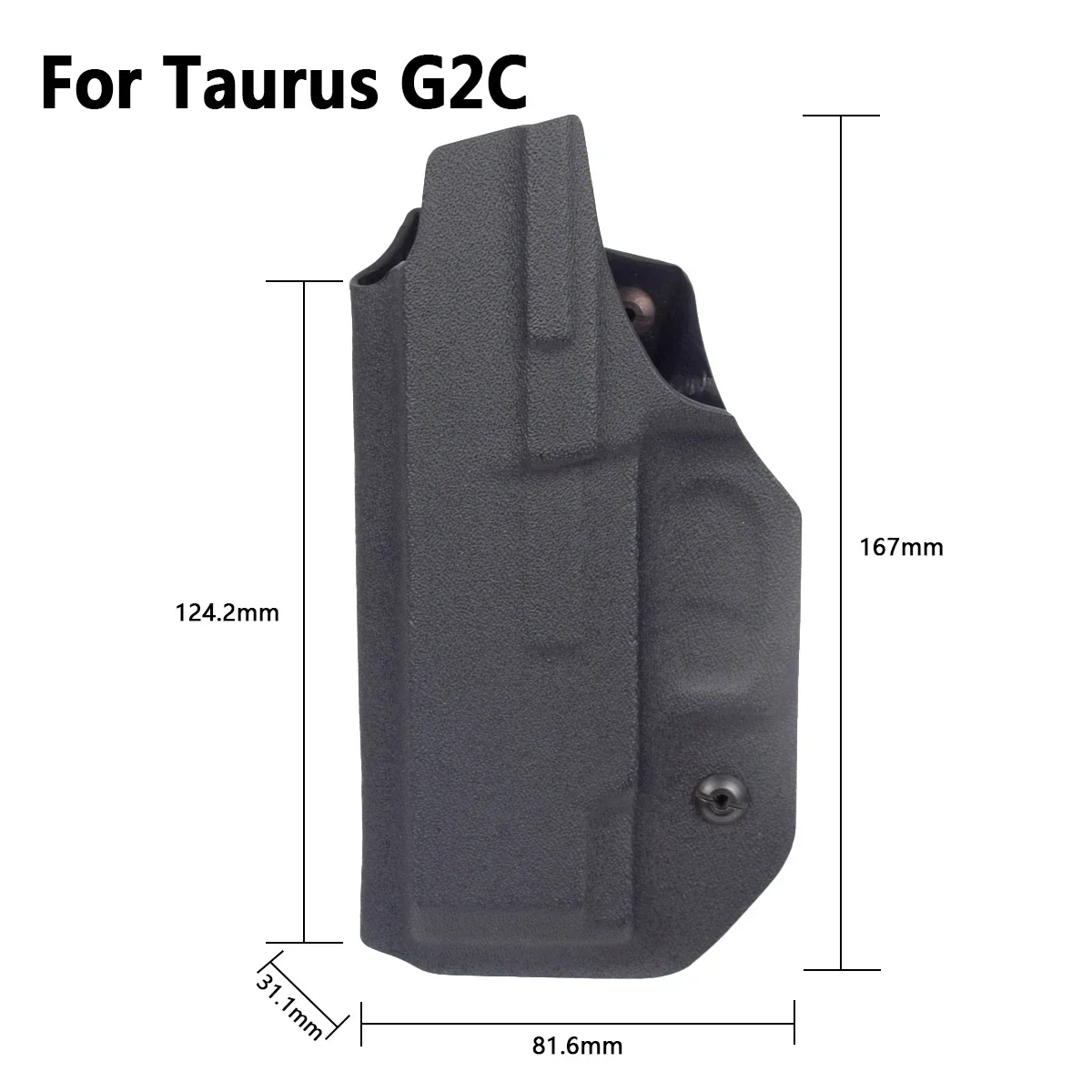 Tactical Concealed Carry IWB Holster Kydex Gun Holster Quick Draw Right Holder For Glock 17 19 43X Taurus G2C TH9 Sig Sauer P365