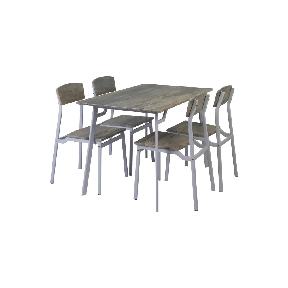 Conjunto de mesa de jantar Modem de 5 peças