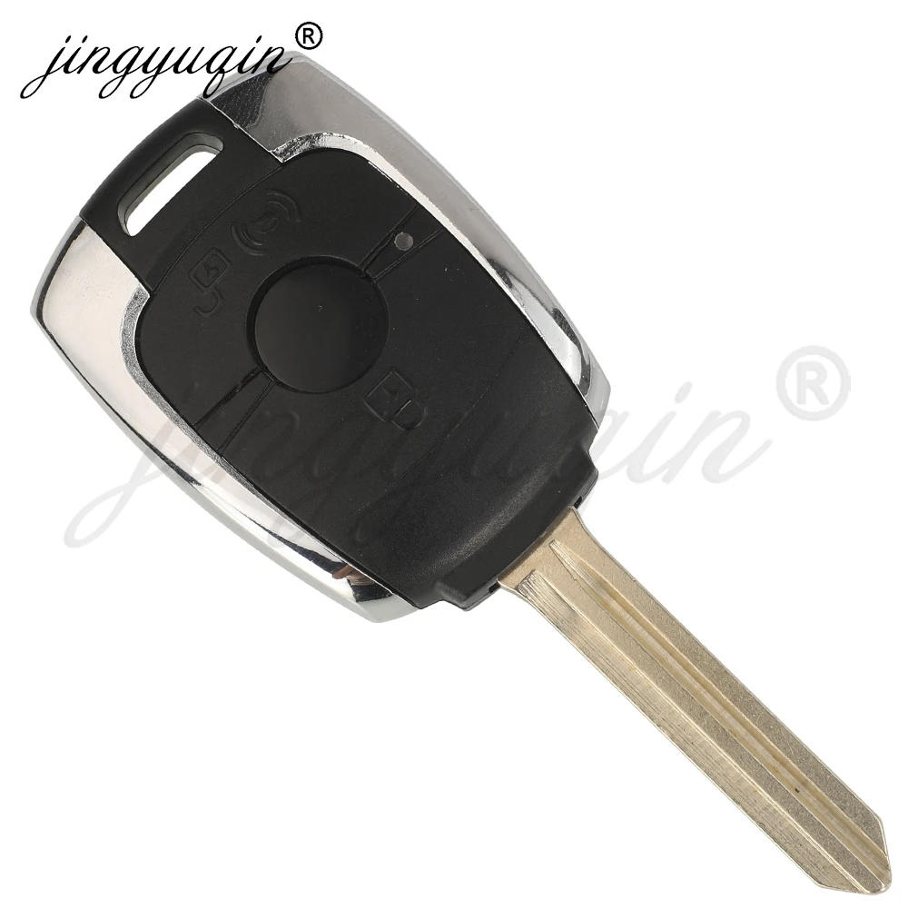 jingyuqin Remote Car Key 433Mhz 4D60 for Ssangyong Actyon Kyron Rexton Korando Stavic Tivoli Auto Fob Control 87510-34403 /34063