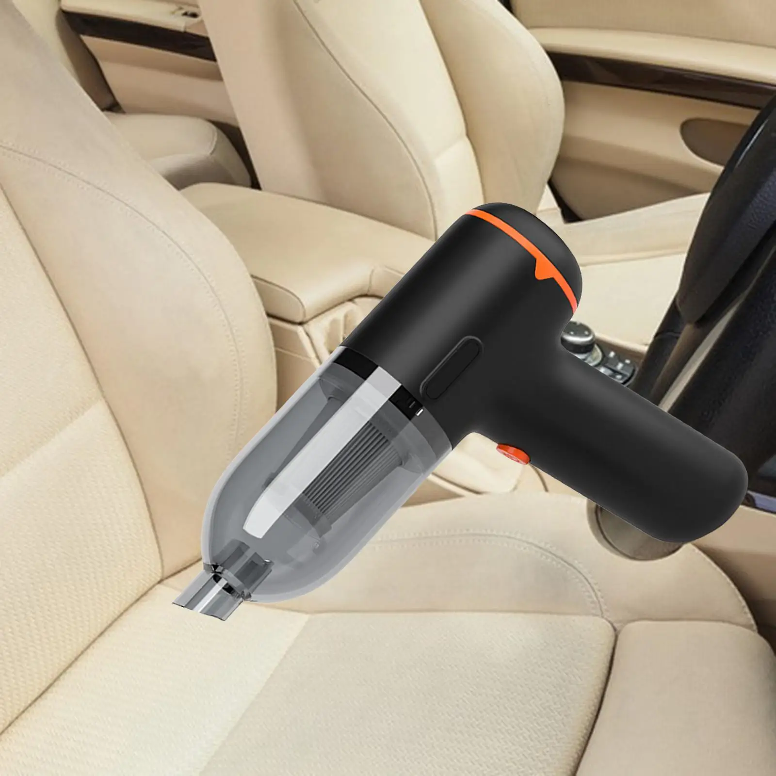 مكنسة كهربائية محمولة باليد مع فوهات لوسائد سطح المكتب المنزلية