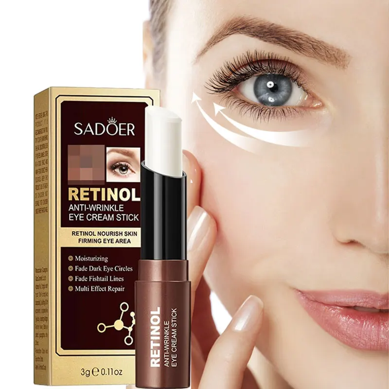 

Retinol Eye Cream Stick Removing Anti Dark Circles Under The Eyes Moisturizing Firming Eyes Brighten Eye Skin Care Products