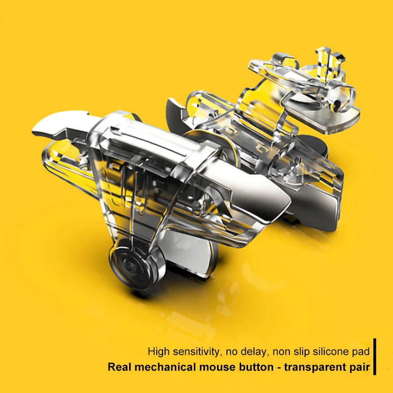 Gaming Trigger For Mobile Phone L1R1 Smart Phone Fire Button Joysticks Game Controller Handle For IPhone Android Gaming Triggers