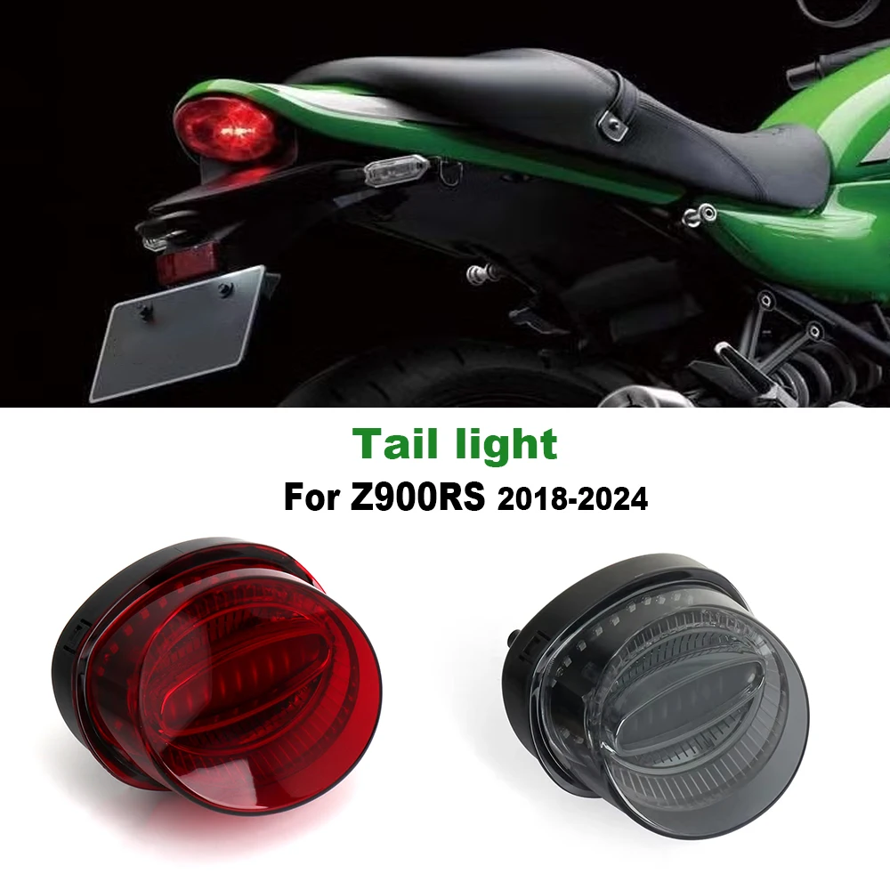 

For Kawasaki Z900 RS Z 900 RS Z900RS 2018-2024 New accessories Motorcycle LED Rear Warning Brake Light Waterproof Tail Light
