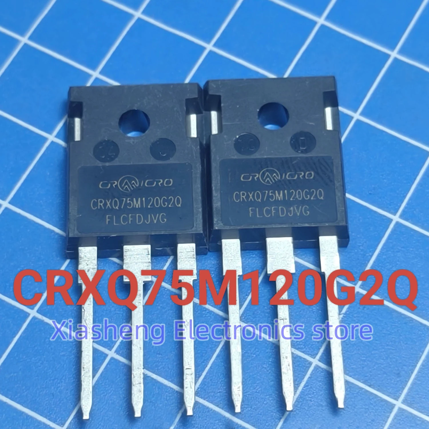

New Original 5Pcs CRXQ75M120G2Q TO-247 1200V 32A Silicon Carbide Transistor In Stock Good Quality