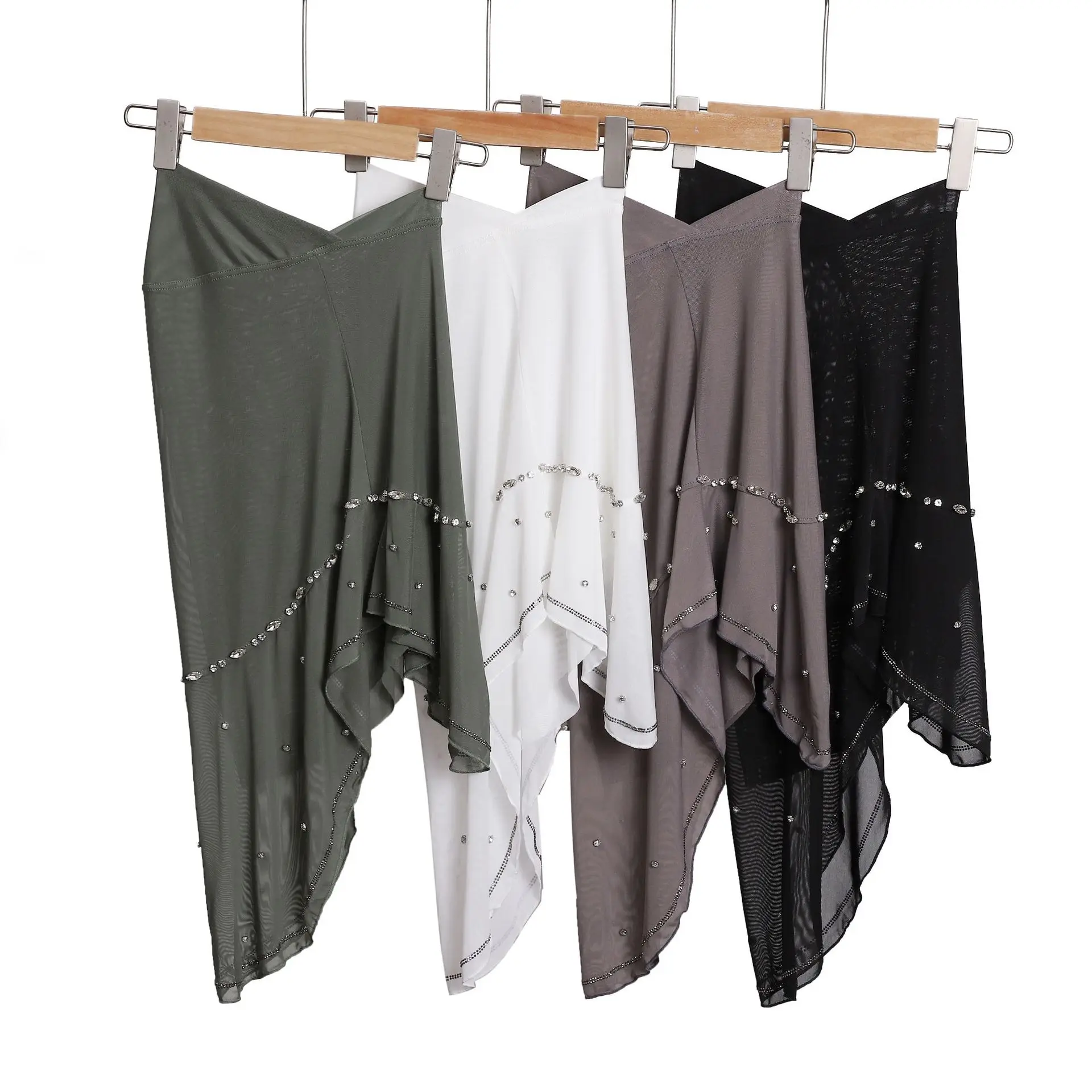 المرأة المسلمة الماس الحجاب وشاح فوري قطعة واحدة شالات أميرة التفاف سحب على أميرة النقاب نيكاب الحجاب حجاب الصلاة الإسلامية #2