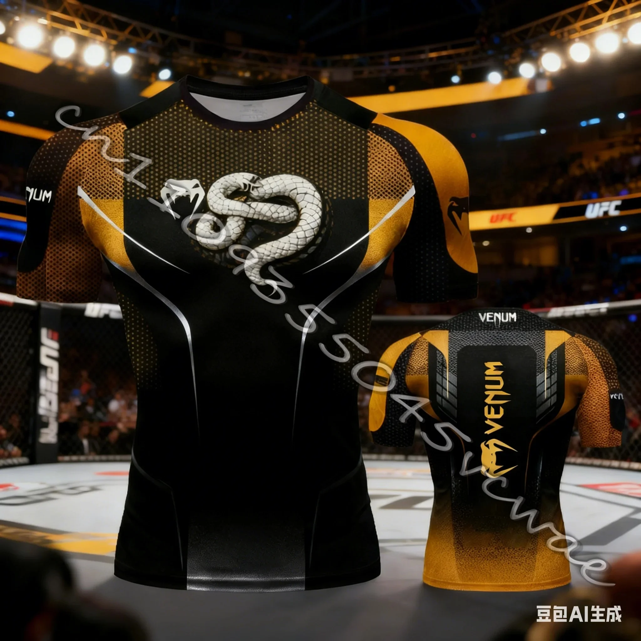 

Летняя мужская футболка с 3D-принтом UFC, хит продаж 2026 года, с круглым вырезом, короткий рукав, повседневный топ для любителей бокса, ММА, тренировок в зале и фитнеса
