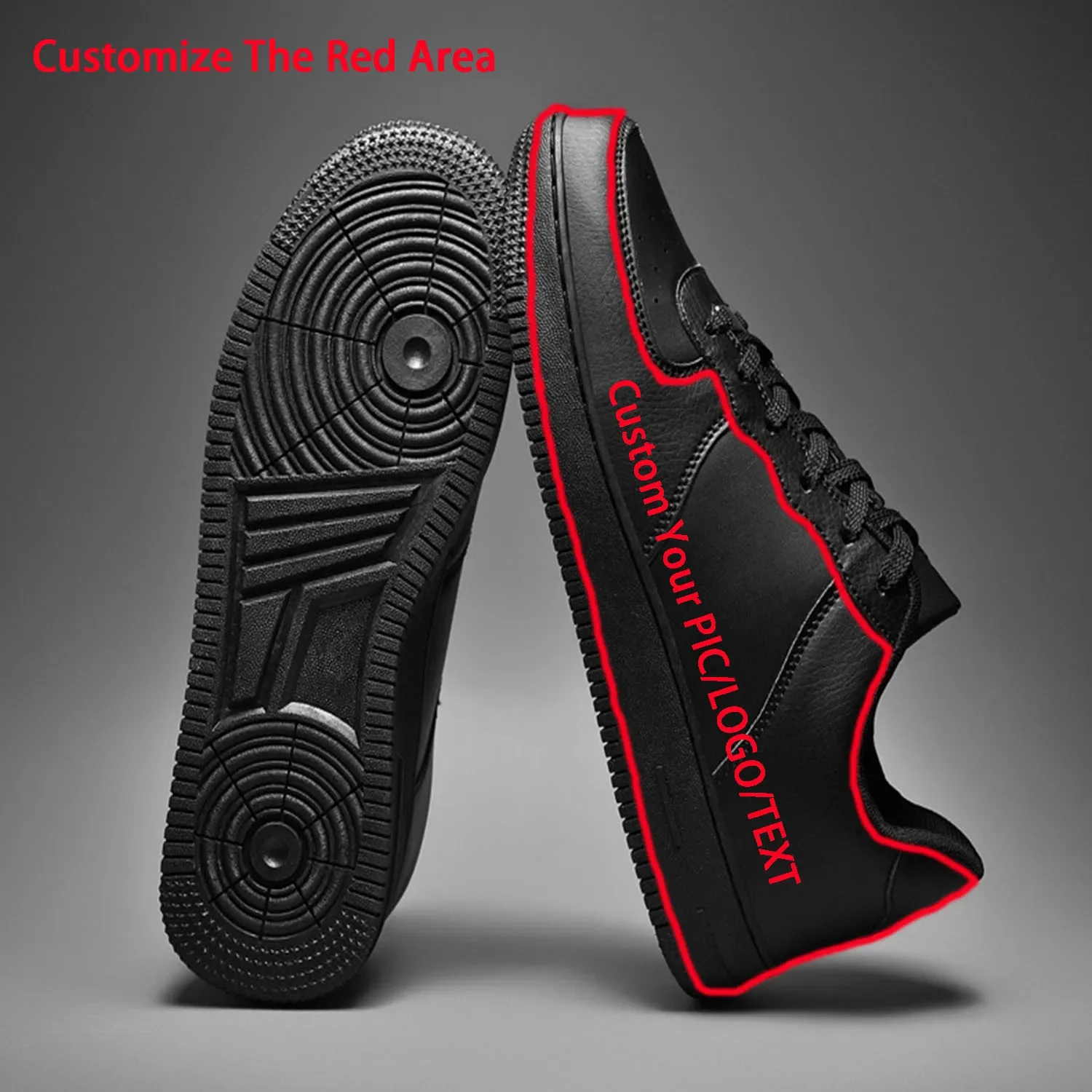 Custom Shoes AF Basketball Mens Womens Sports Running High Quality Flats Force Sneakers Lace Up Mesh Customized Made Shoe DIY